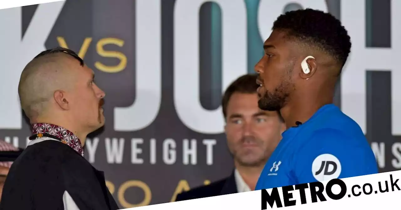 Anthony Joshua vs Oleksandr Usyk 2: Predictions from Fury, Wilder, Whyte & more