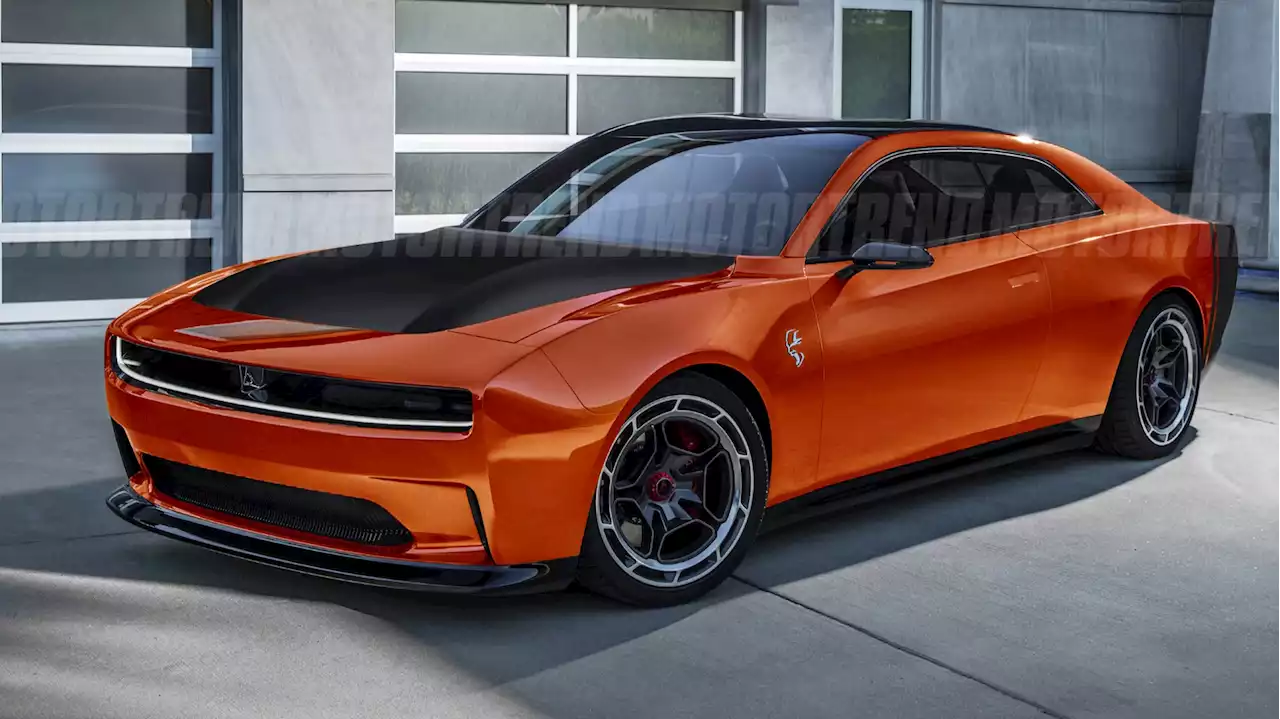 The Dodge Charger Daytona EV Looks Badass in Retro Colors