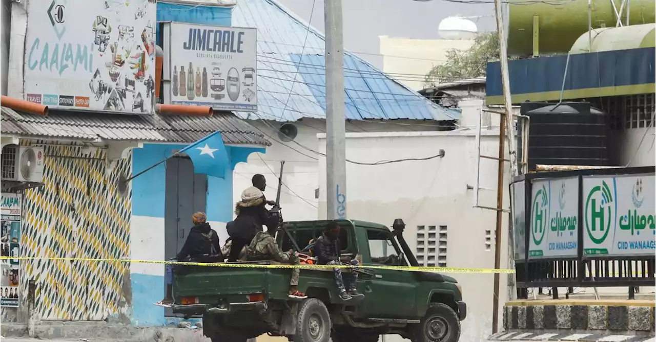 At least 12 killed in Somalia hotel siege, hostages held