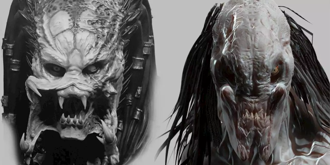 Prey Concept Art Shows How Much Smaller the Predator’s Head Is In Prequel