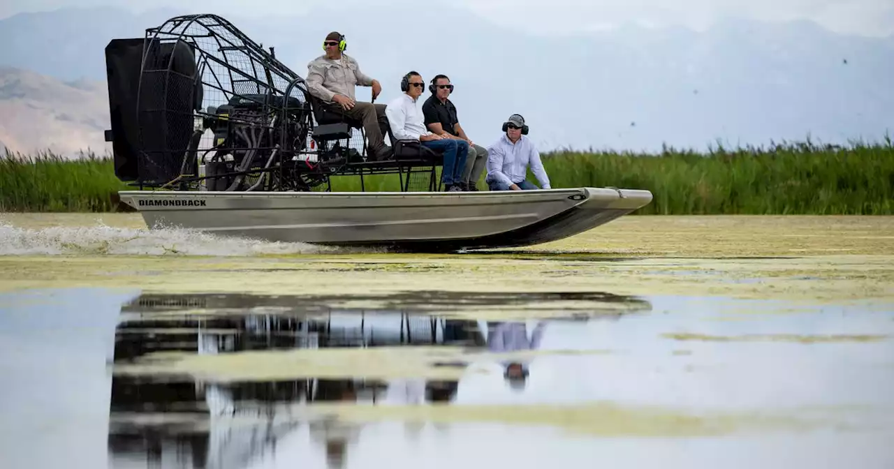 ‘We’ve got to find answers and then take the action,’ Romney says of Great Salt Lake