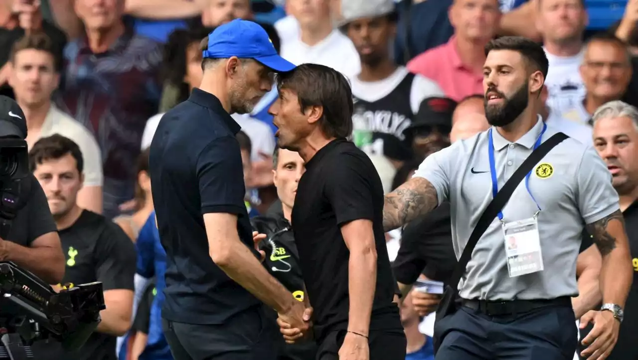 Premier League: Thomas Tuchel und Antonio Conte für Gerangel bestraft