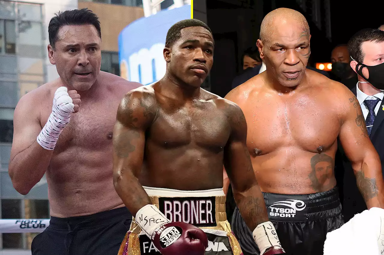 De La Hoya says he and Tyson used boxing as therapy after Broner's pull-out