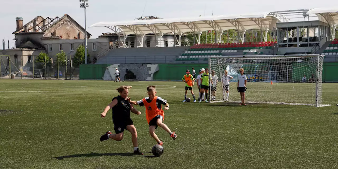 Fußball in der Ukraine: Im Stadion während des Kriegs