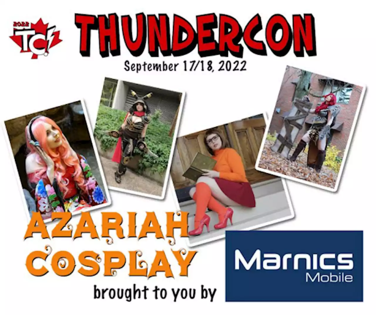 Azariah Cosplay coming to ThunderCon