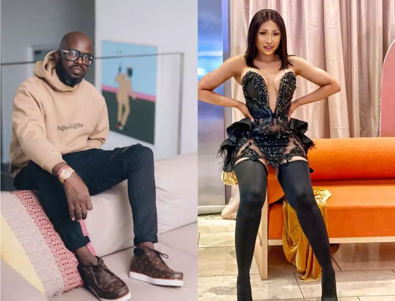 'She needs to apologise to Black Coffee': Tweeps troll Enhle Mbali