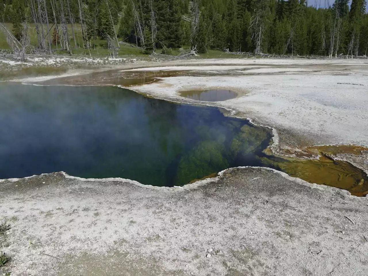 Yellowstone says foot in hot spring linked to July 31 death