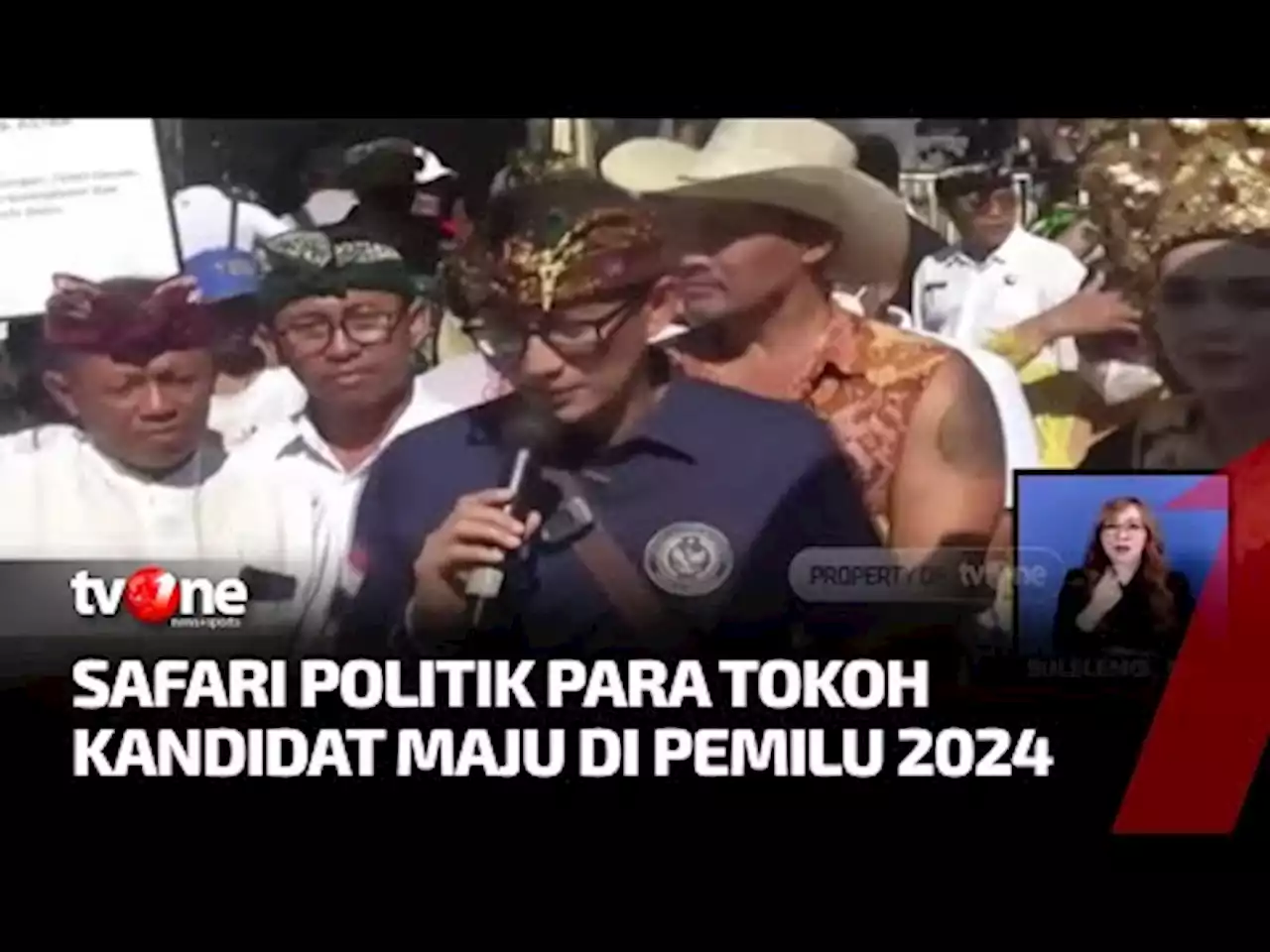 Sejumlah Tokoh yang Digadang Maju di Pemilu 2024 Terus Giat Lakukan Safari Politik - tvOne