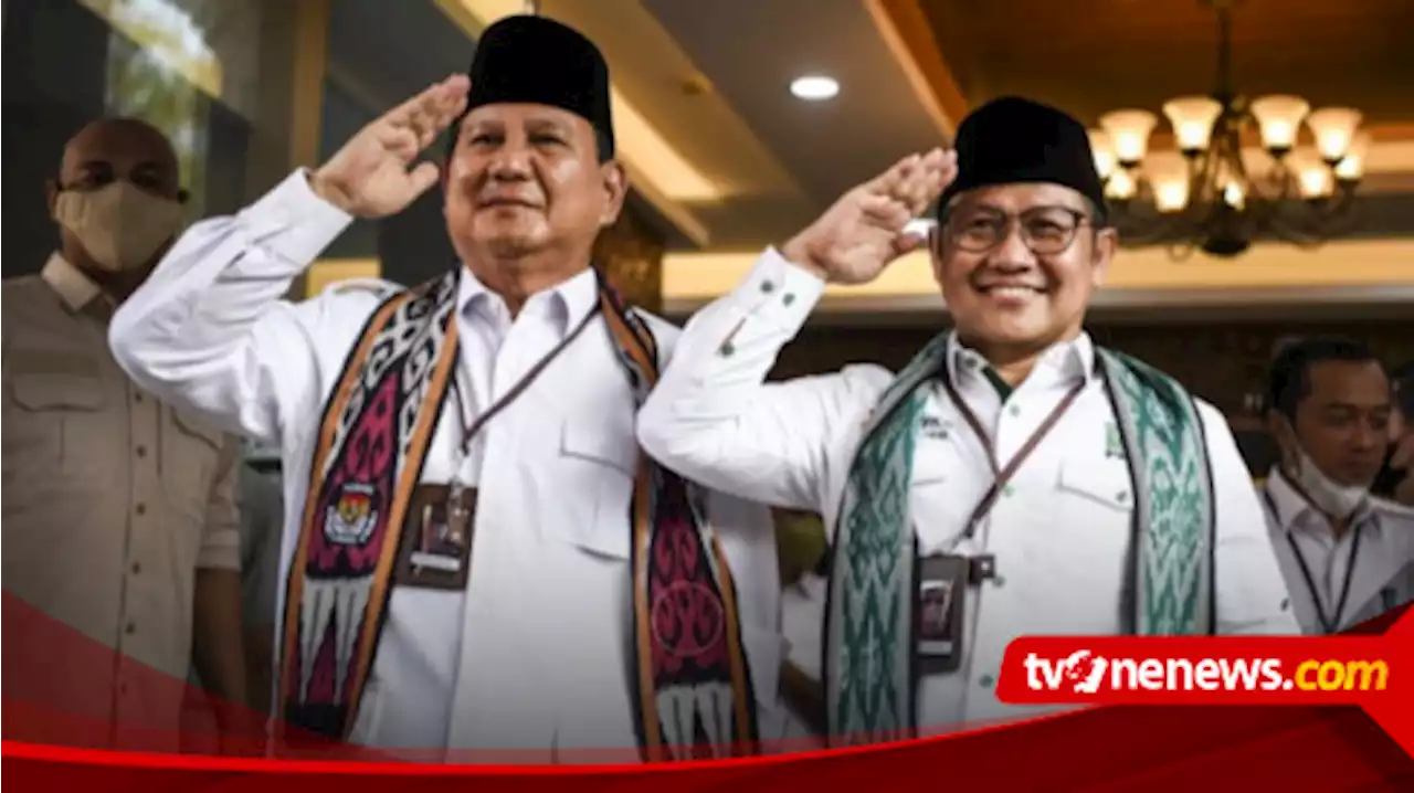 Siap Maju Capres 2024, Prabowo Dinilai Sulit Menang Kalau Pasangannya Cak Imin