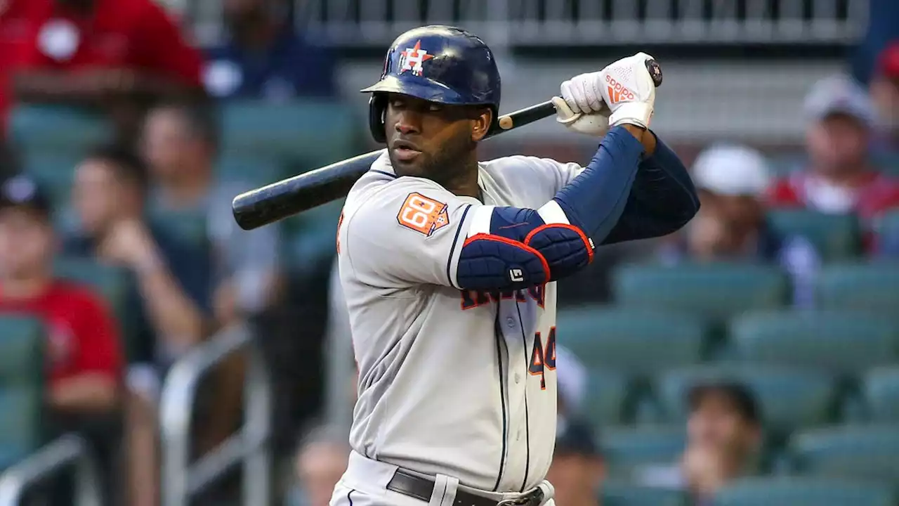 Astros star Yordan Alvarez transported to hospital after experiencing shortness of breath