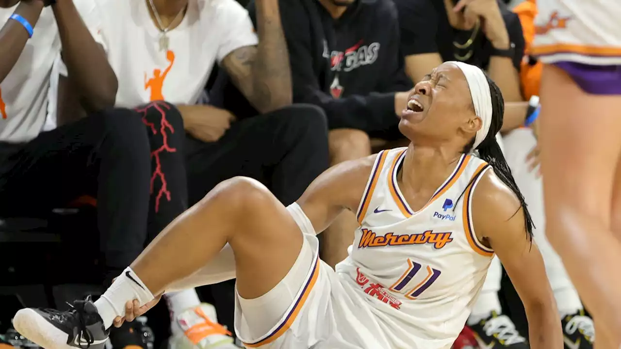 Phoenix Mercury's season at risk without injured Shey Peddy in Game 2 at Las Vegas Aces