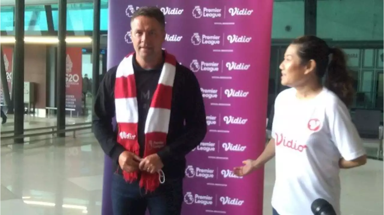 Michael Owen Tiba di Indonesia