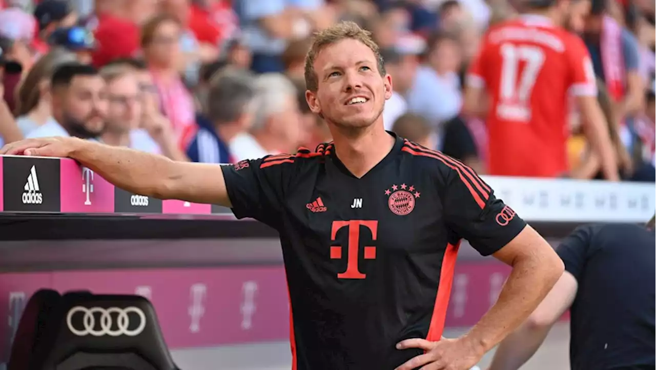 FC Bayern: Nagelsmann macht sich über Fußball-Legende lustig