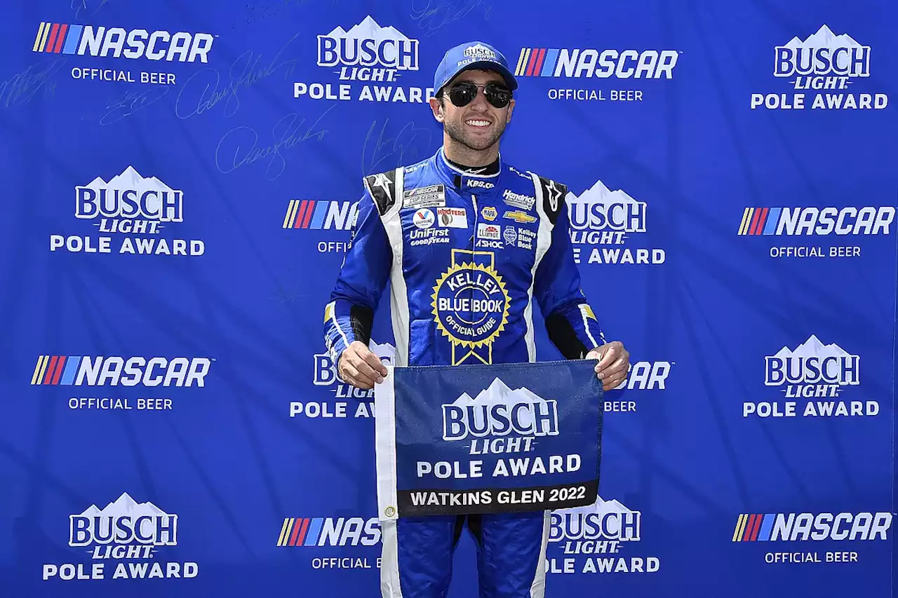 NASCAR Cup Watkins Glen: Elliott takes pole, Raikkonen 27th