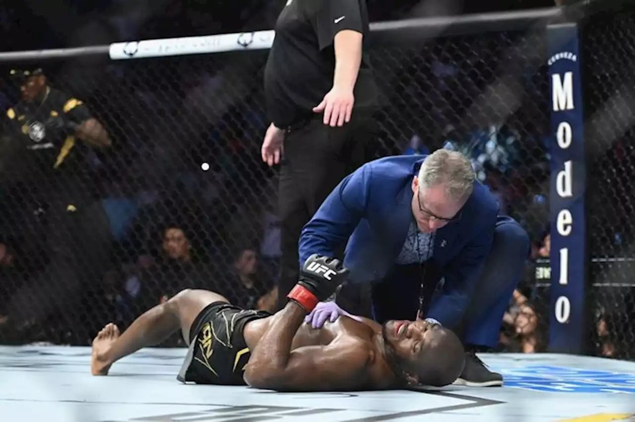 Hasil UFC 278 - Dibanting dan Di-KO, Kamaru Usman Dilengserkan Leon Edwards dari Takhta Juara - Bolasport.com