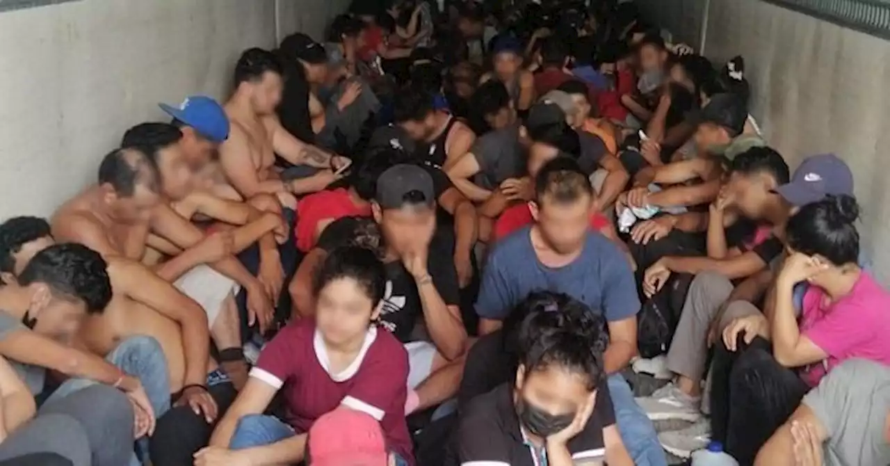 150 Migrants Found in Mexico in Trailer Bound for Texas Border