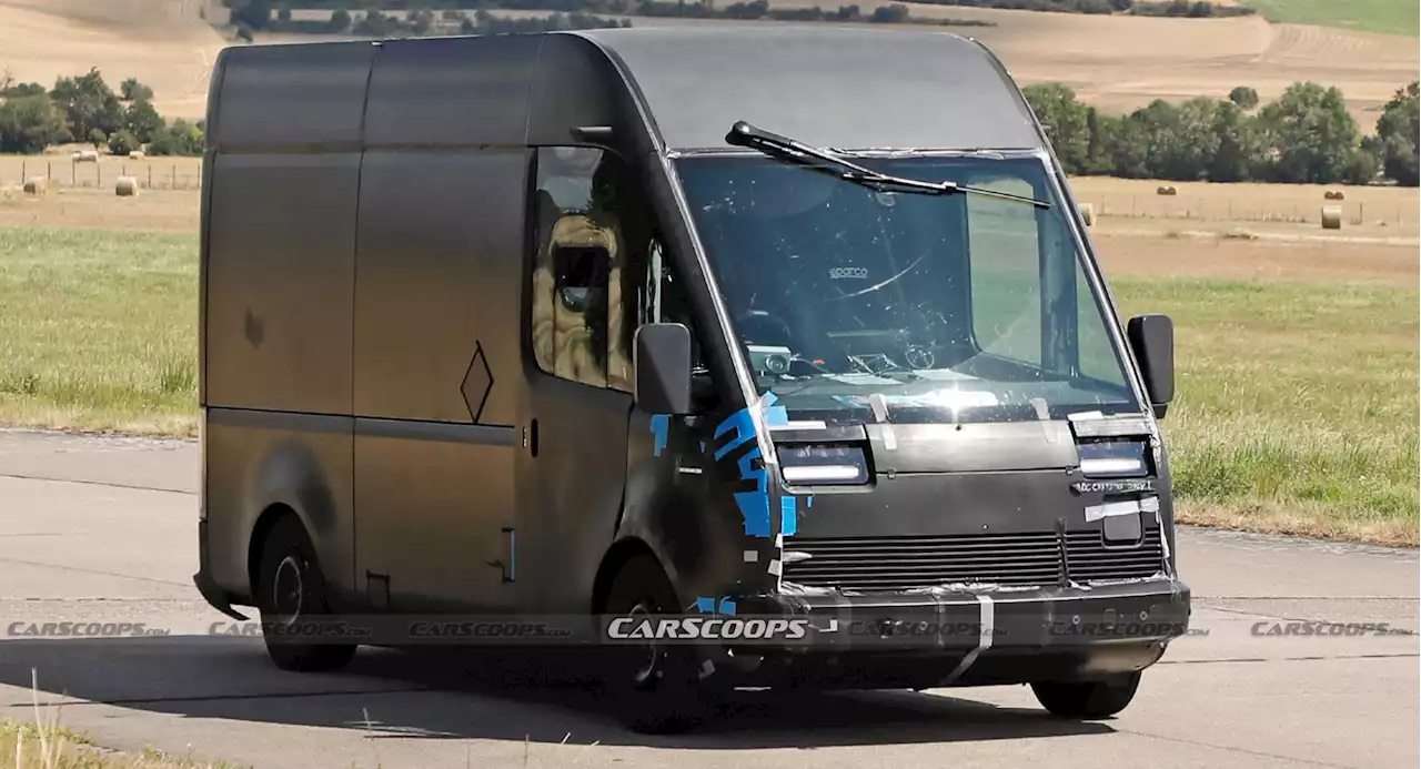 Arrival's Fully Electric Van For UPS Spied Testing In Germany | Carscoops