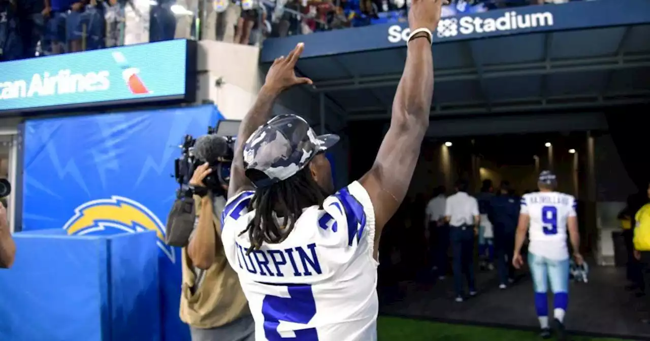 Turpin has kickoff, punt return TDs; Cowboys beat Chargers