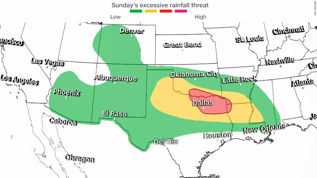 More than 9 million people under flood watches Sunday