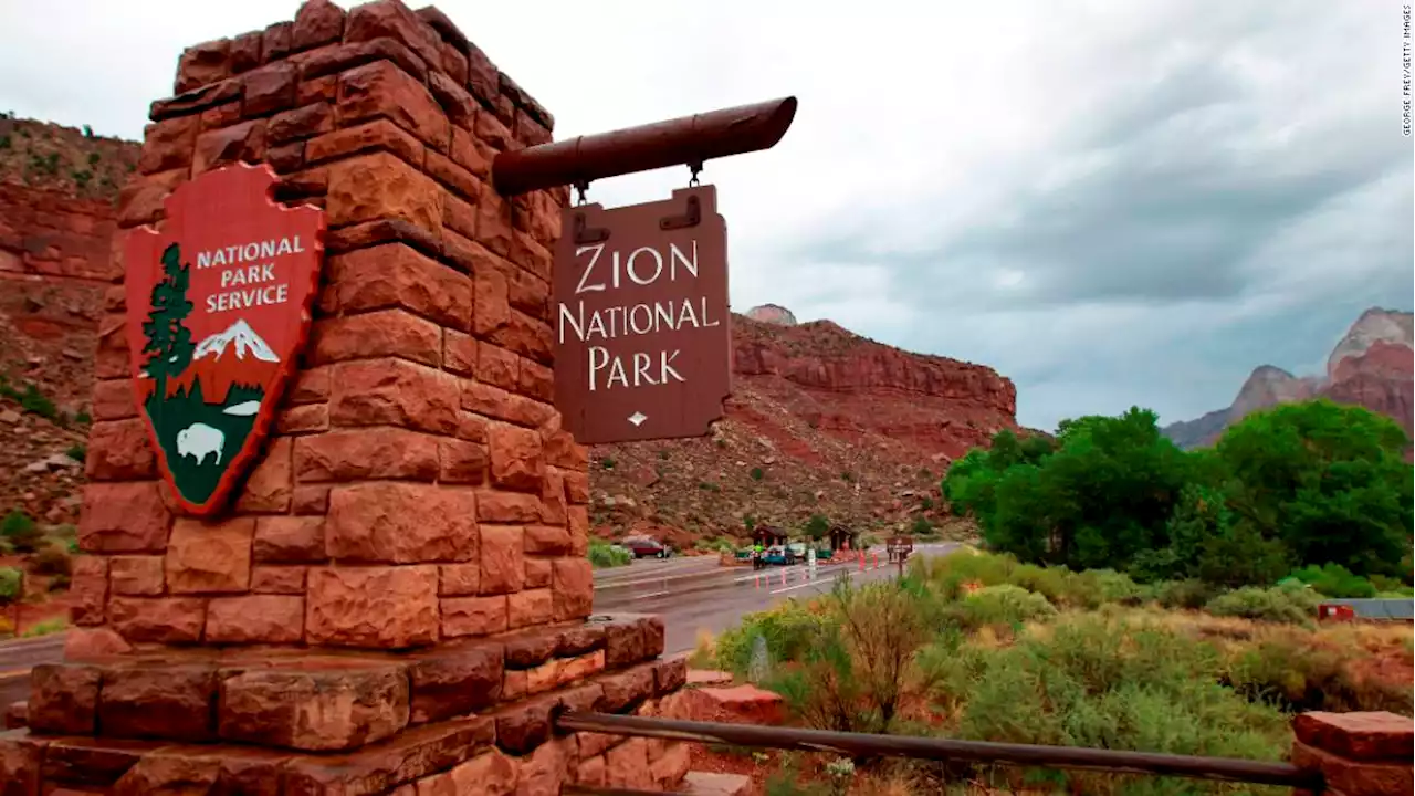 Rescue crews are searching for a hiker in Utah after flash flooding