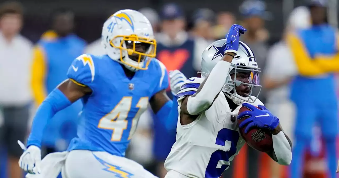 Watch: Cowboys’ KaVontae Turpin returns kickoff, punt for TDs vs. Chargers