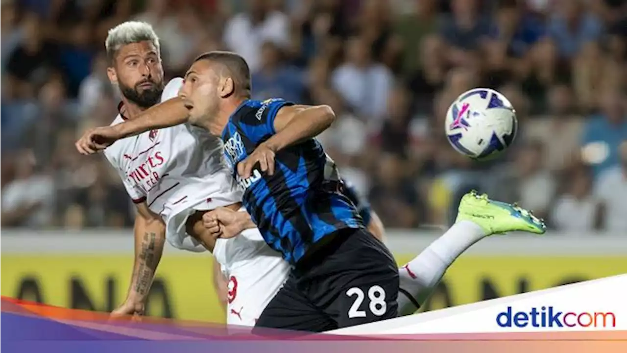 Hasil Liga Italia: Atalanta Vs AC Milan Imbang 1-1