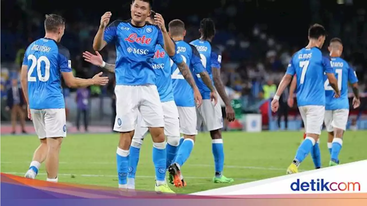 Hasil Liga Italia: Napoli Gulung Monza 4-0