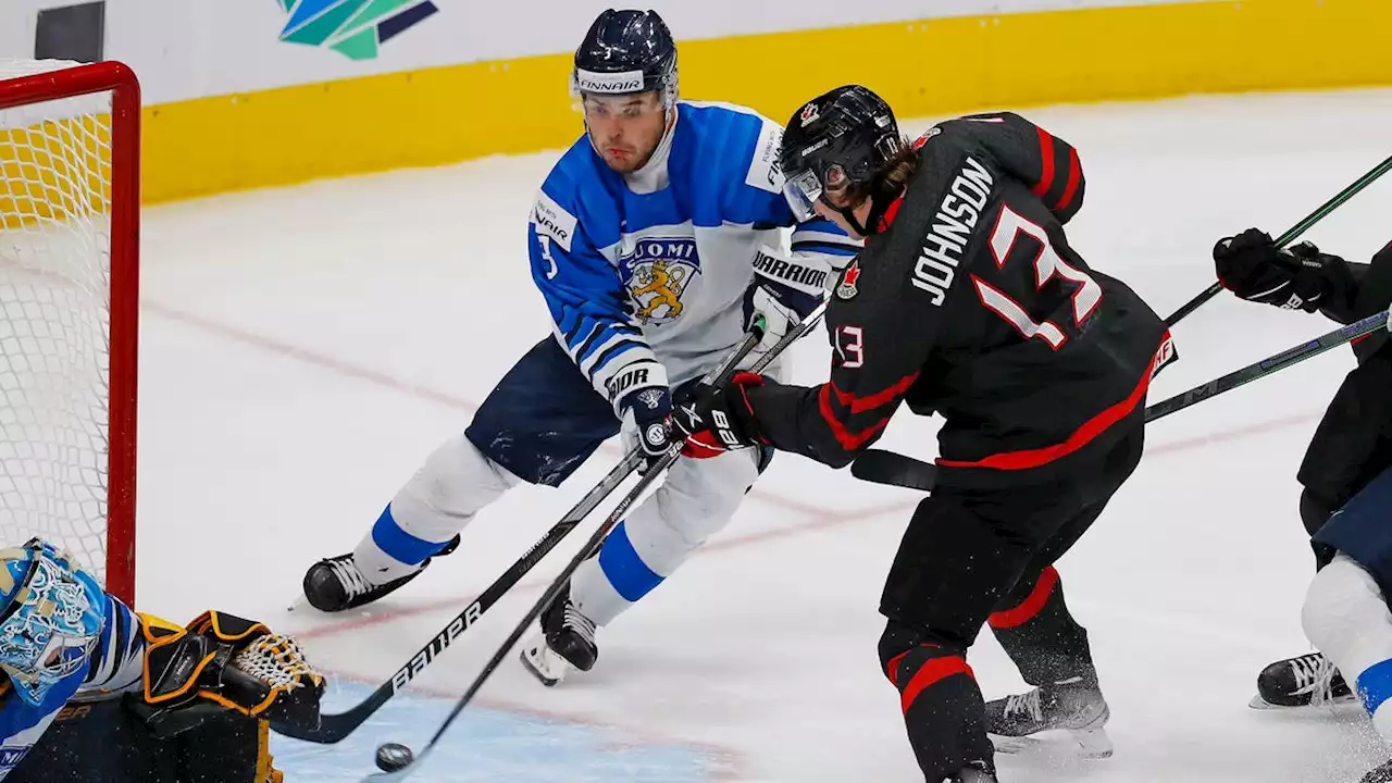 Columbus Blue Jackets' Kent Johnson lifts Canada past Finland for world junior title