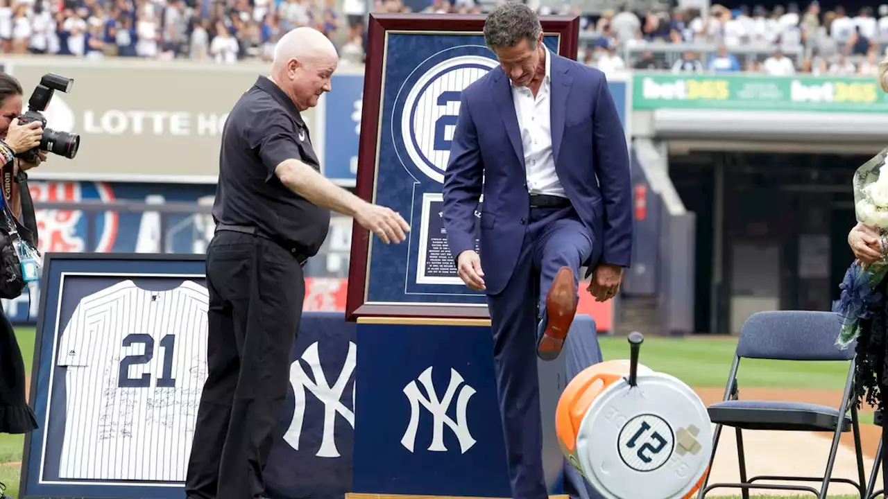 Paul O'Neill's No. 21 jersey retired by New York Yankees