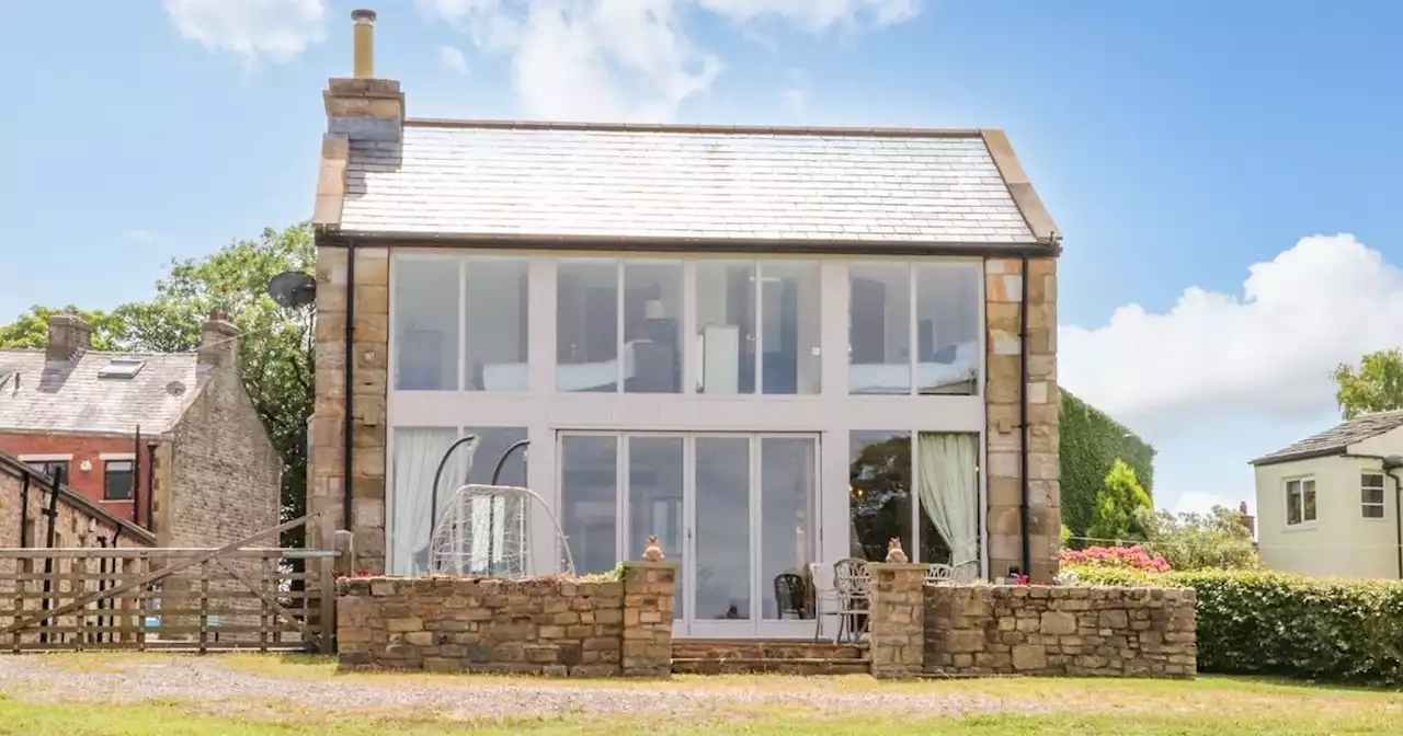 Stay in a 'beautiful glass house' an hour away from Liverpool