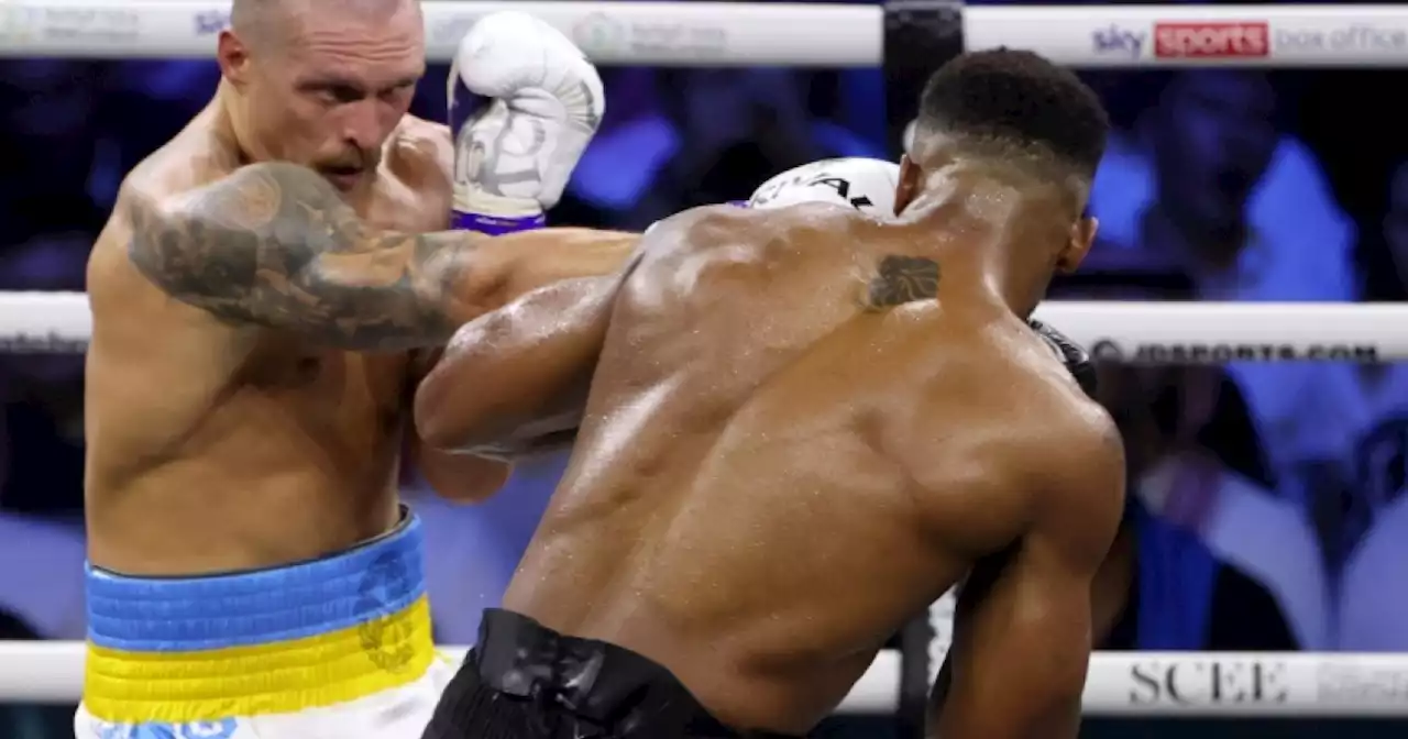 Usyk shatters Joshua by split decision in heavyweight rematch