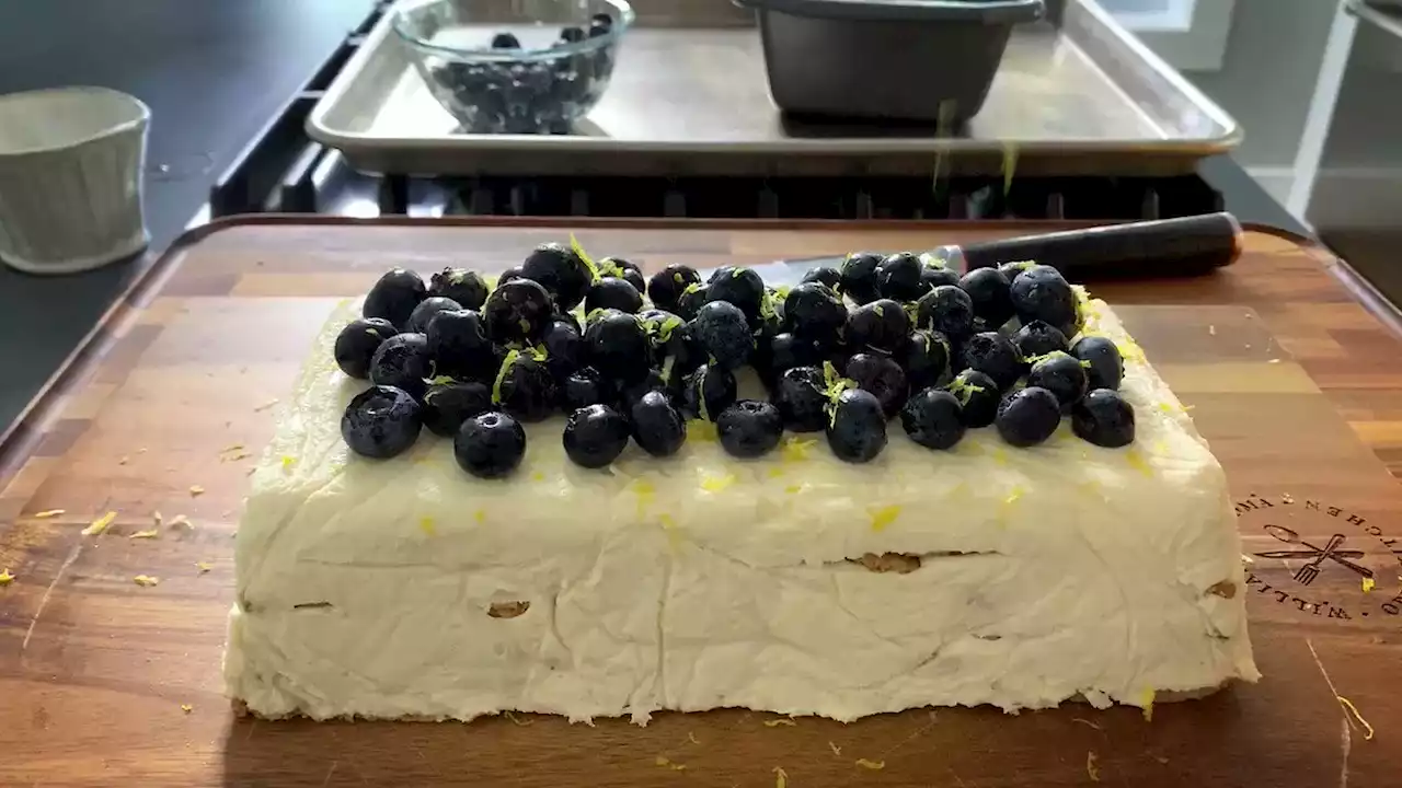 Lemony Layered Cheesecake Recipe