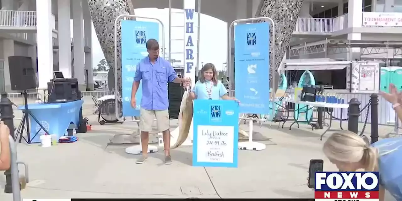 Kids Win Fishing Tournament at The Wharf benefits Make-A-Wish Alabama