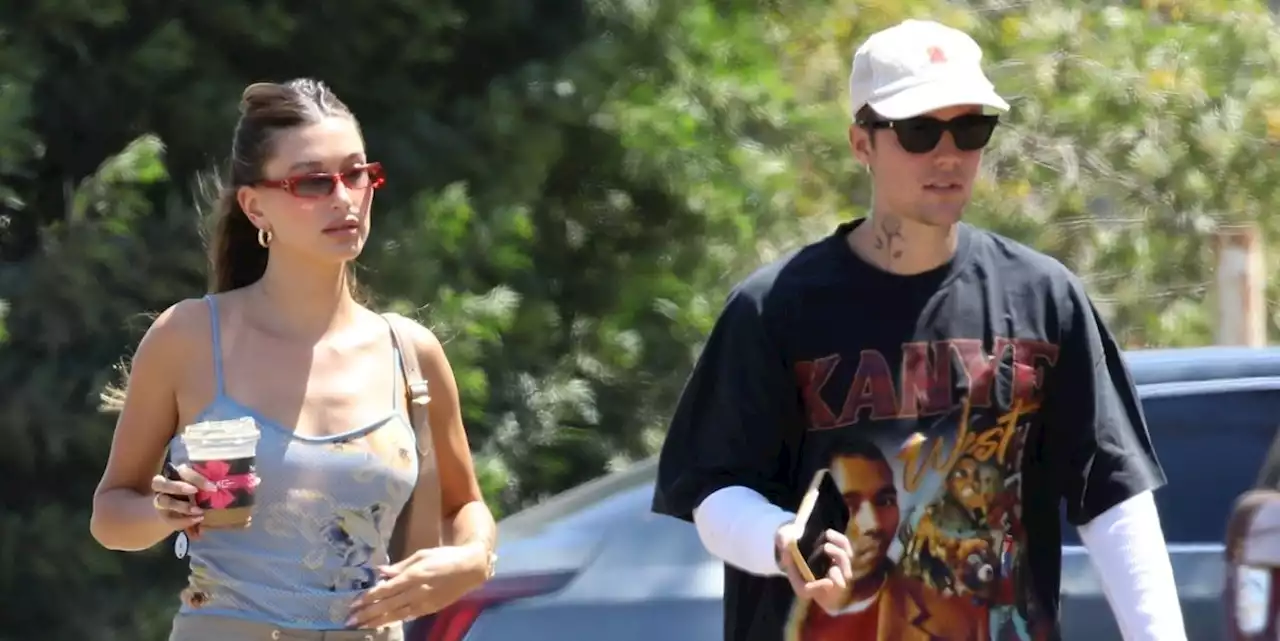 Hailey and Justin Bieber Complement Each Other in Casual Weekend Looks