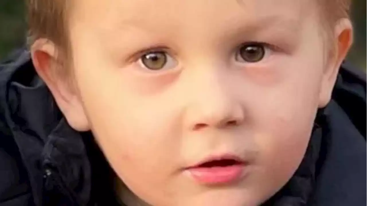 La advertencia de los padres de Huey, de 4 años: le diagnosticaron un desgarro muscular y tenía cáncer