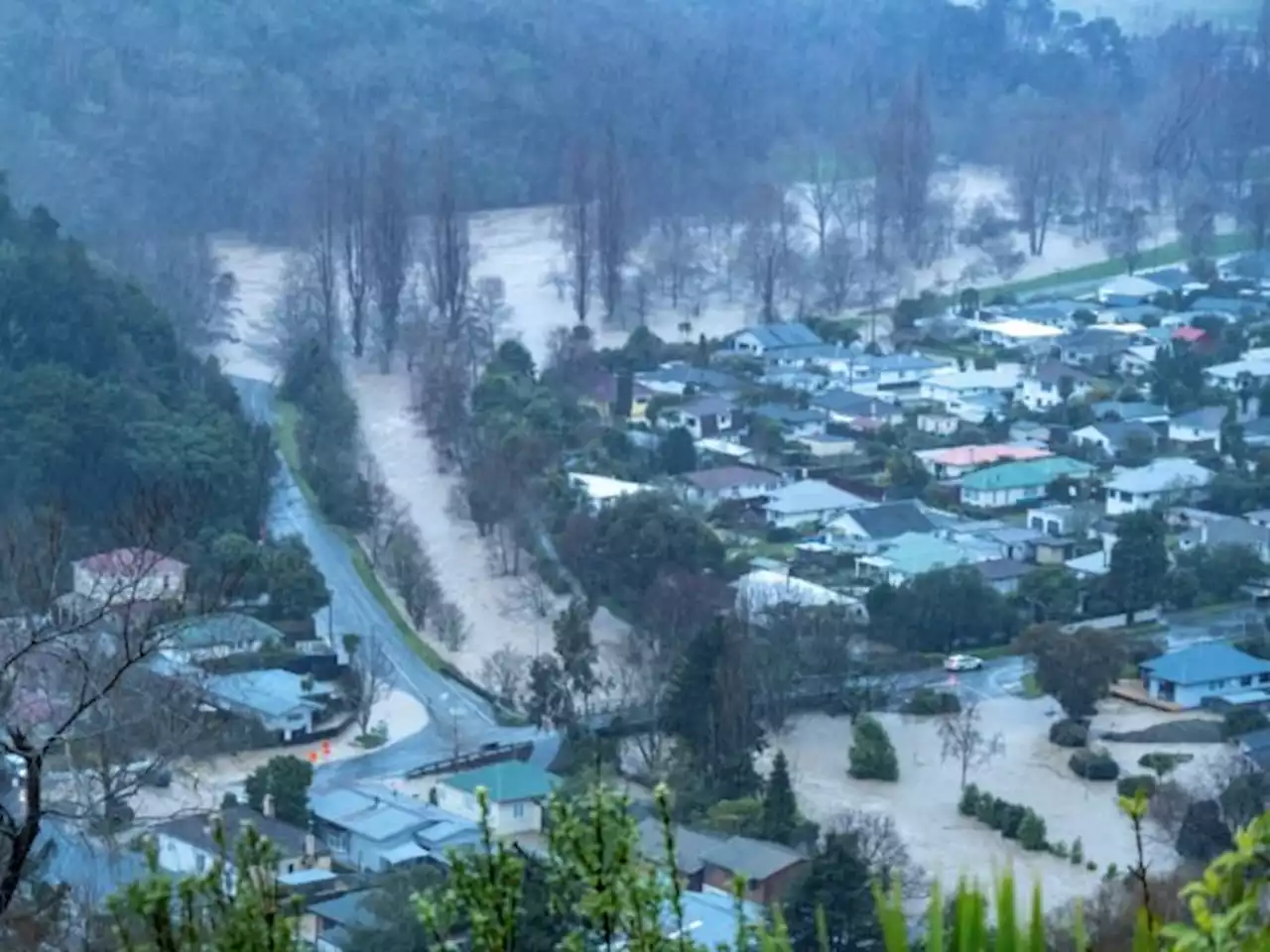 Rains pounding New Zealand ease, more people forced from their homes