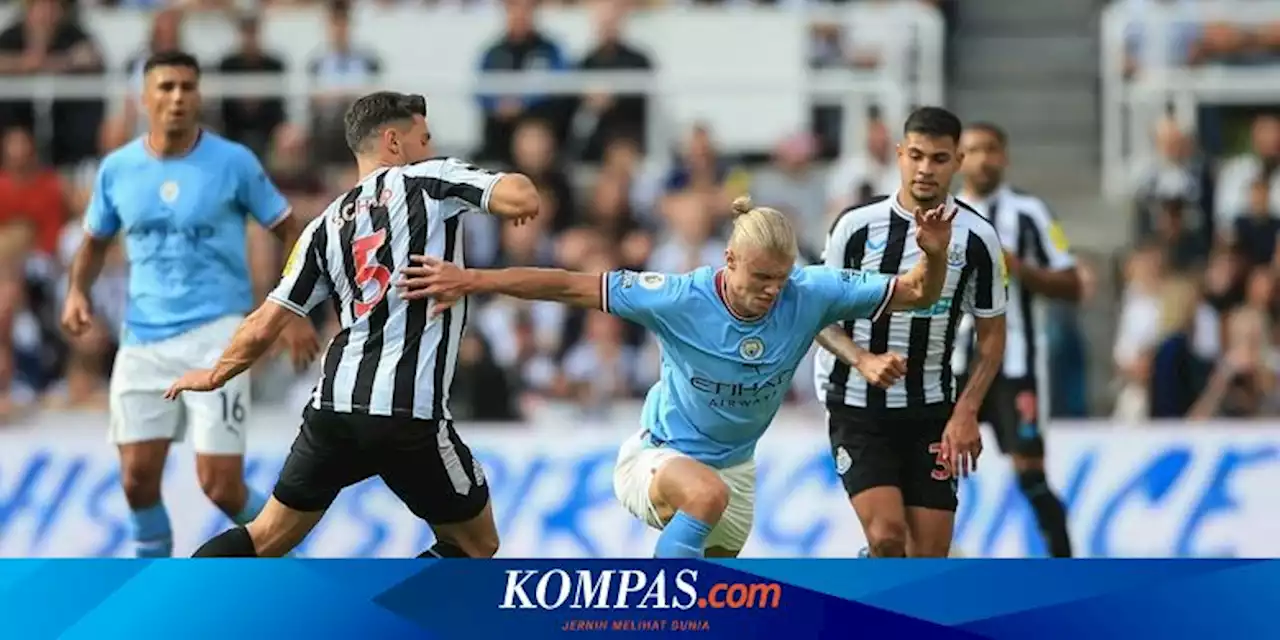 Hasil Newcastle Vs Man City, Drama 6 Gol dan Kartu Merah Dianulir Berakhir Imbang