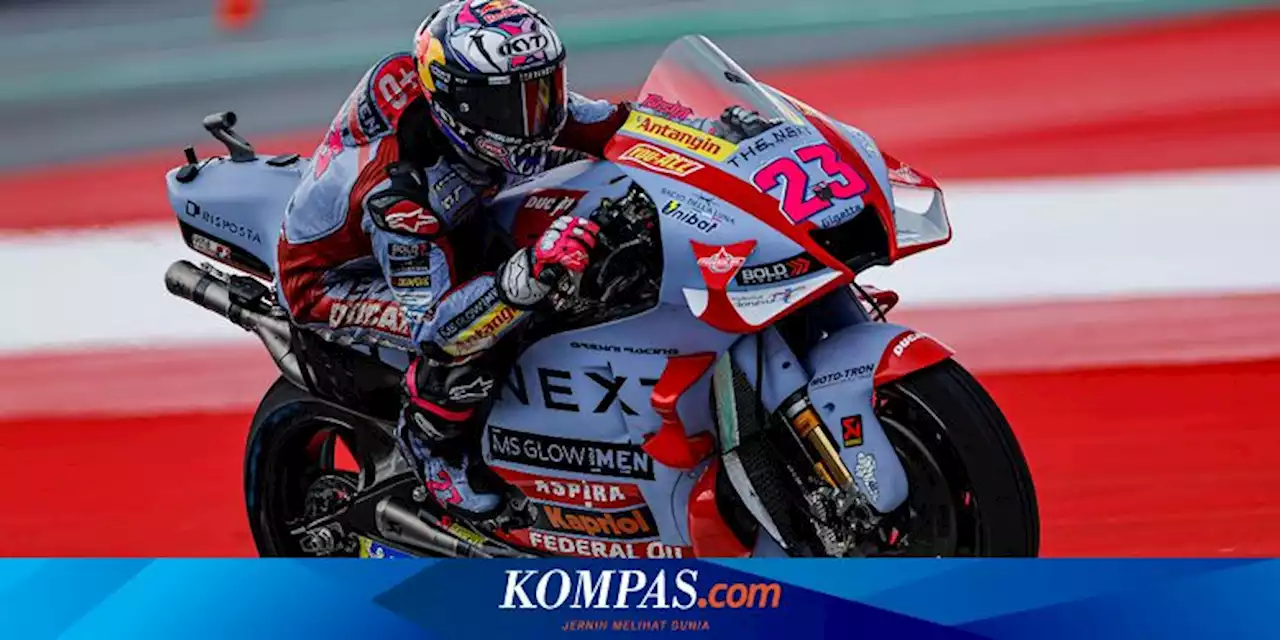 Link Live Streaming MotoGP Austria 2022, Enea Bastianini Pimpin Balapan