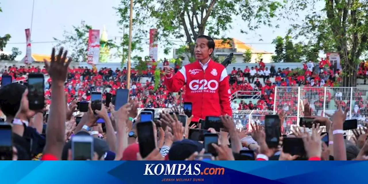 Ketika Ditanya Soal Dukung Siapa di Pilpres 2024, Jokowi: Jangan Sampai Keliru..