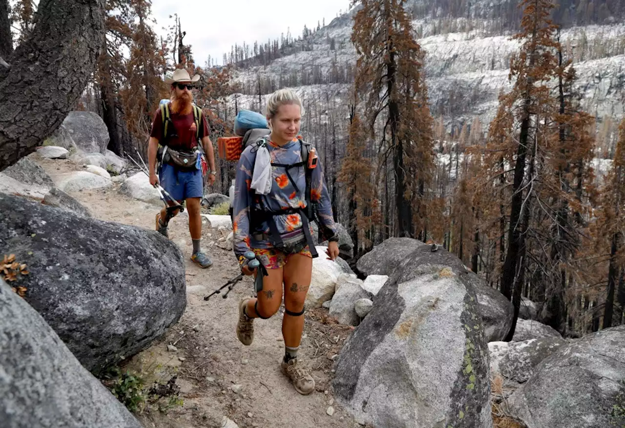 Flee for your life? Wildfires transform hiking in California’s mountains