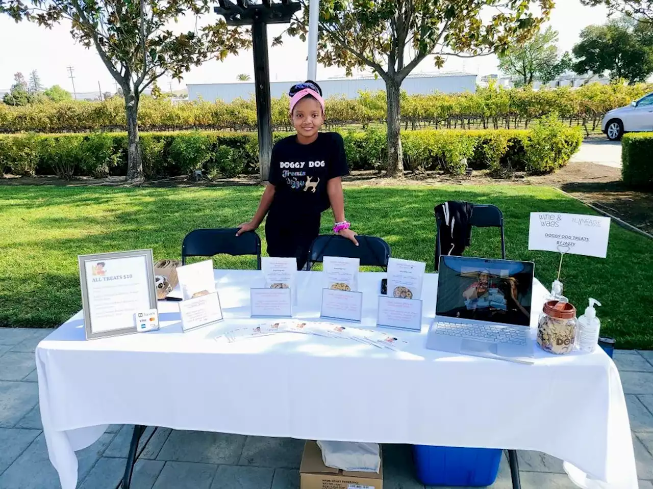 Marin middle schooler brings happiness to dogs with canine treat business