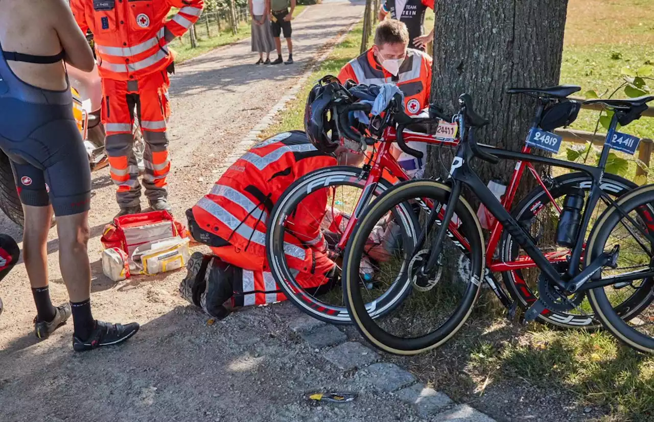 Unfälle bei den Cyclassics in Hamburg: Hobby-Radler verletzt