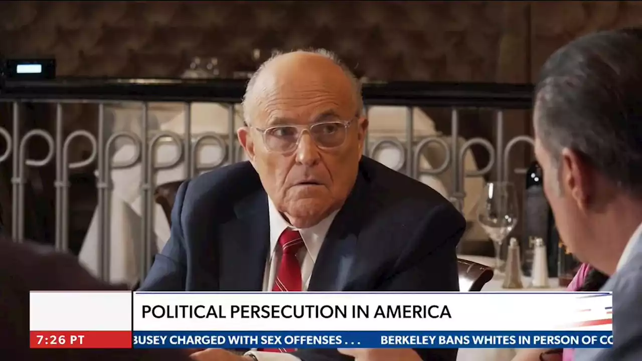 Giuliani: Trump should be in FEAR about this | 'Wise Guys With John Tabacco'