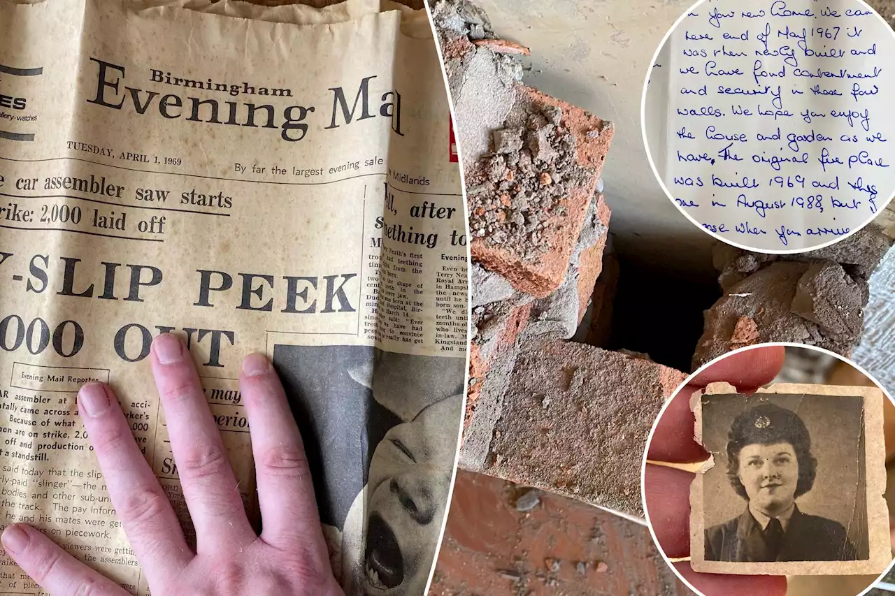 English home renovation unearths 1960s time capsule with heartwarming letter