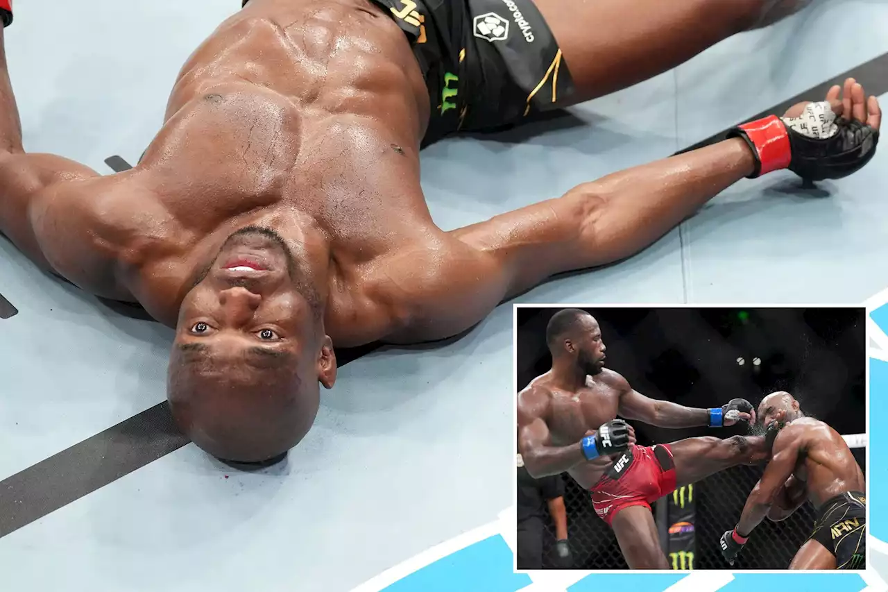 Kamaru Usman taken to hospital after shocking UFC 278 loss to Leon Edwards