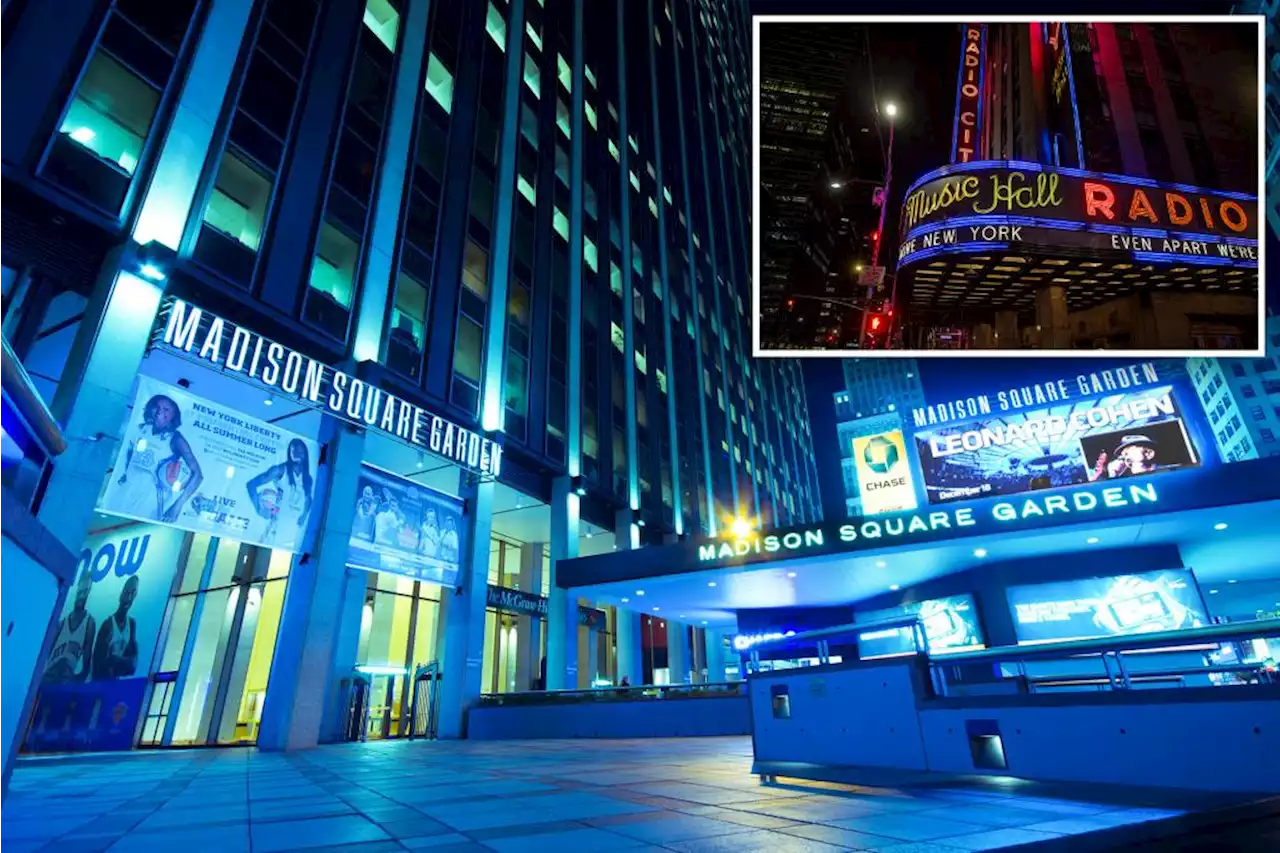 MSG Entertainment mulls Madison Square Garden, Radio City Music Hall split