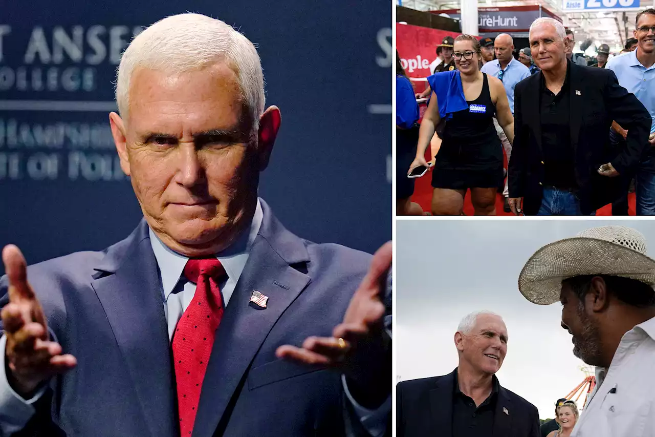 Pence in Iowa: ‘Won’t prejudge’ Trump’s Mar-a-Lago document stash