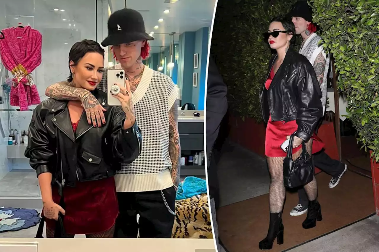 Demi Lovato celebrates 30th birthday with new boyfriend Jute$