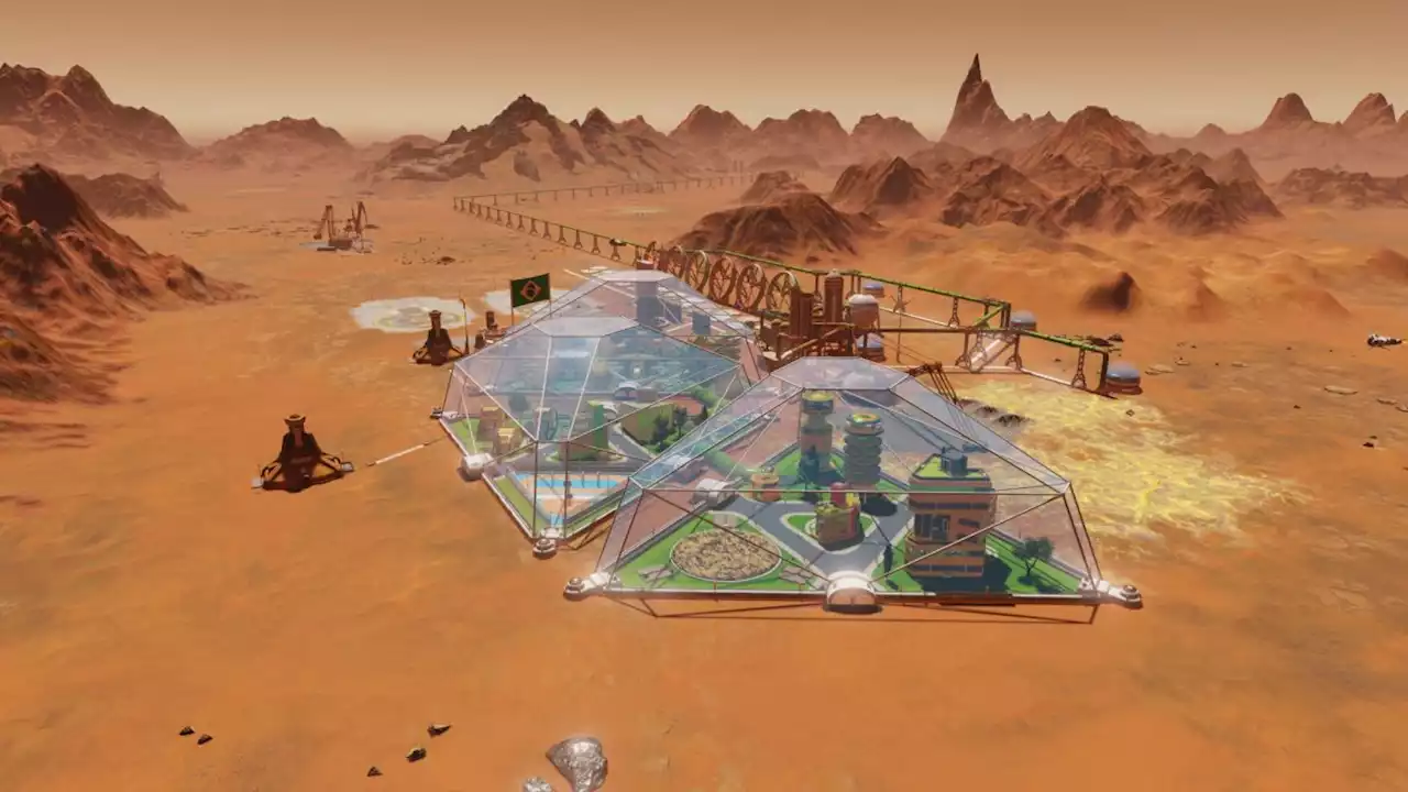 I kidnapped botanists to keep my Surviving Mars: Space Race colony alive