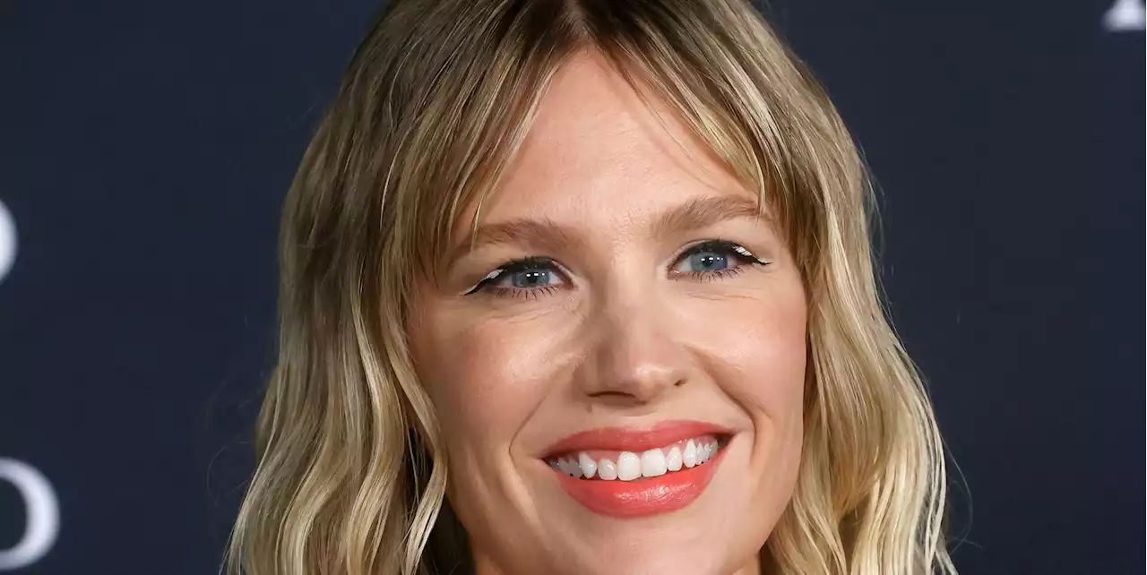 January Jones, 44, Rocks A Retro Bikini in IG Photo